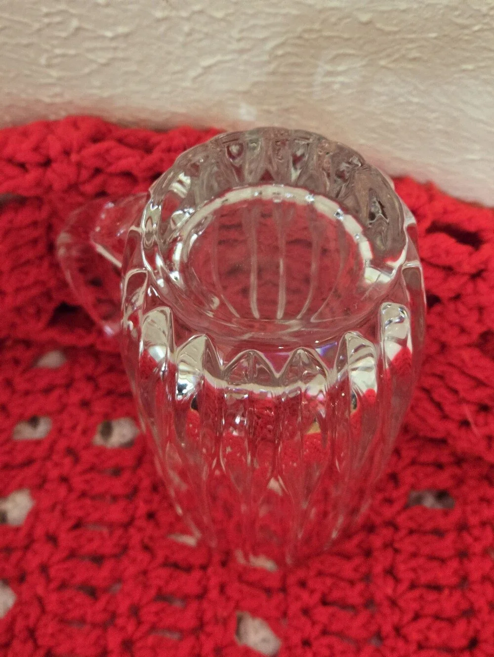 Mikasa Park Lane Heavy Crystal GLASS Beer Stein ONE, 7.5